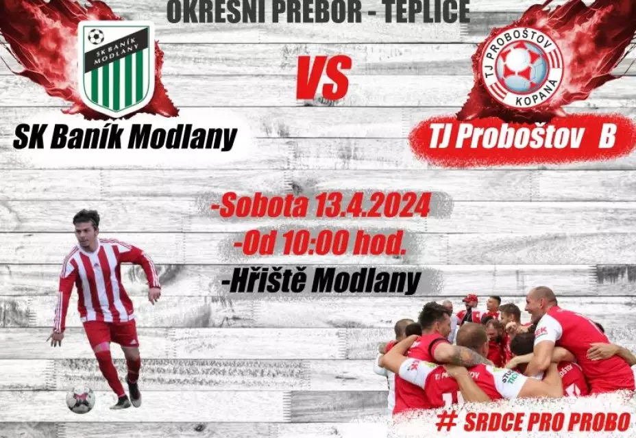 Béčko jede v sobotu do Modlan